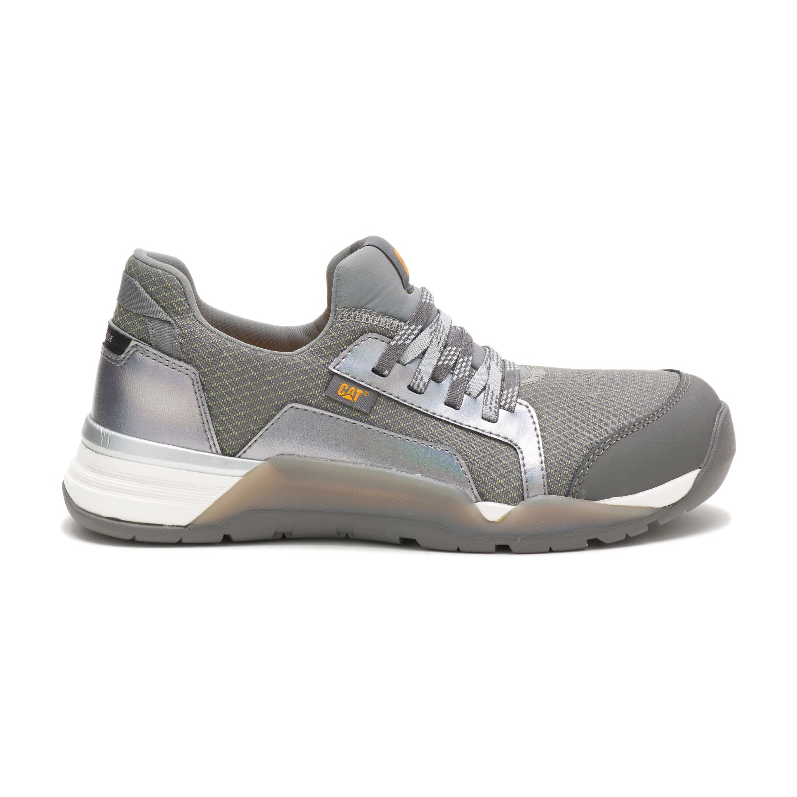 Caterpillar Women's Sprint Textile Alloy Toe Sneakers Grey CAT-49327